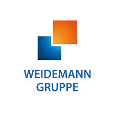 Das Logo zeigt zwei sich überschneidende Quadrate in Blau und Orange mit Text